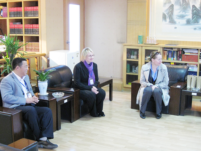 BSN項目組2010年來華埠集團考察參觀